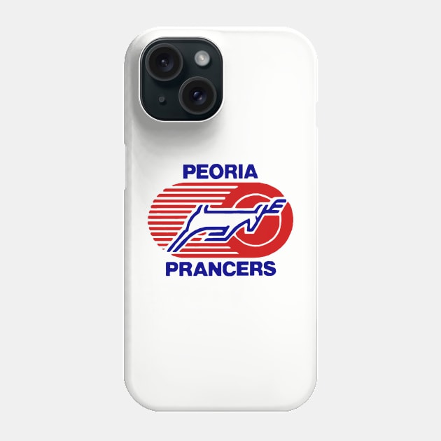 Peoria Prancers Logo Phone Case by Hoydens R Us