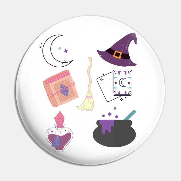 in the world full of princesses be a witch sticker pack Pin by kickstart