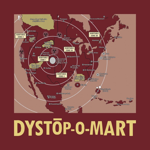 Habitable Zone Franchise Map by Dystopomart by DYSTOP-O-MART