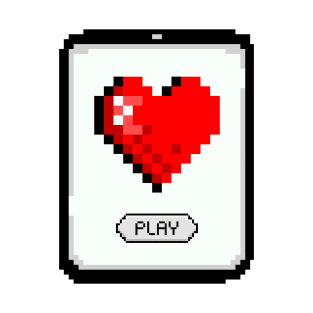 Pixel Love Game T-Shirt