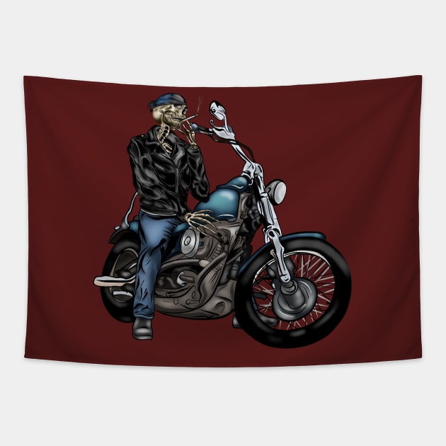 Ride or Die Tapestry by Danispolez_illustrations