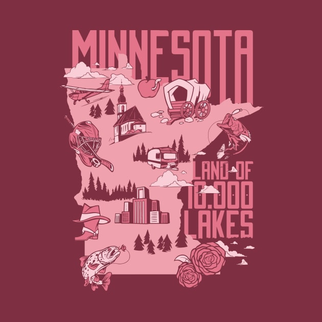 Minnesota Land of 10,000 Lakes // Land of Ten Thousand Lakes by SLAG_Creative