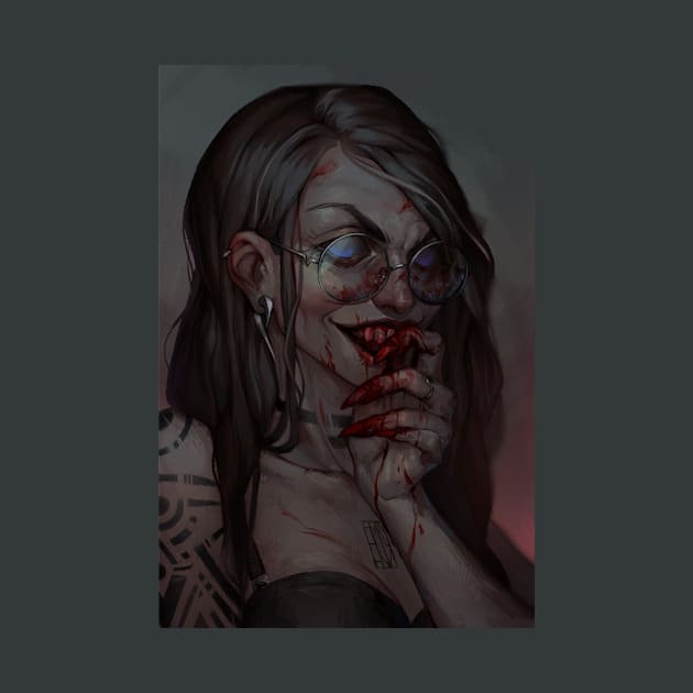 Zombie girl by Emilyena