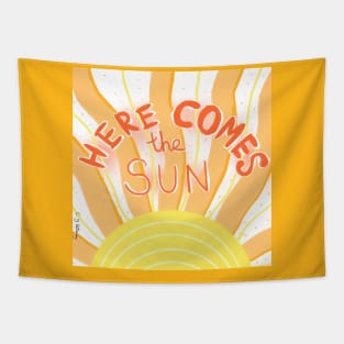 Here comes the sun Tapestry