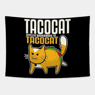 Taco cat spelled backwards is Tacocat Tapestry