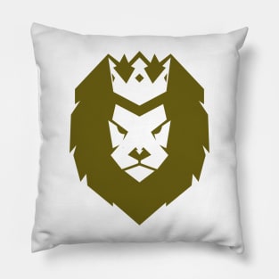 African Lion Inspired Pillow