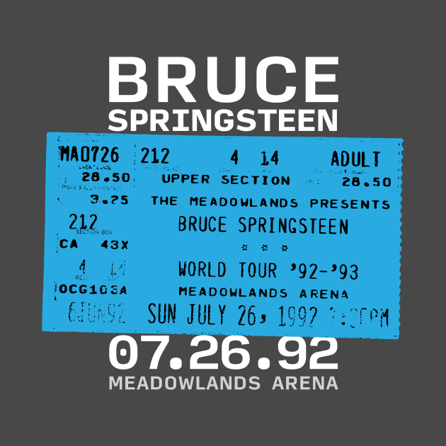 Springsteen — NJ 07.26.92 by Third Unit