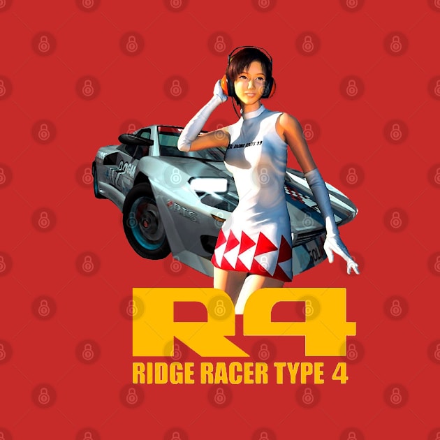 Ridge Racer Type 4 R4 by artNpop