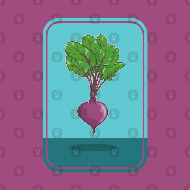 Beetroot Levitating Beet by mailboxdisco