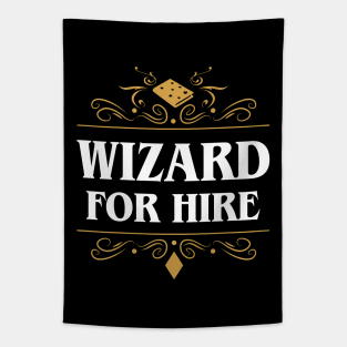 Wizard For Hire Tapestry