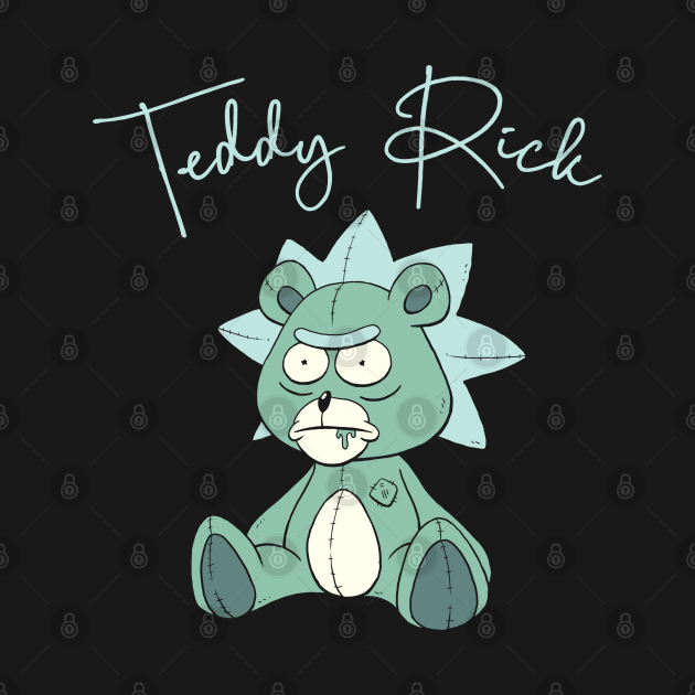 Teddy Rick - Rick And Morty - T-Shirt | TeePublic