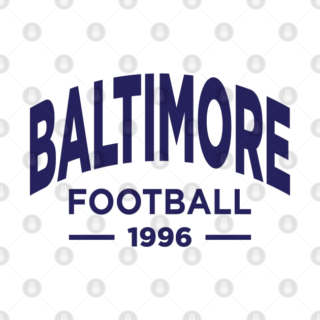 Baltimore Ravens Football by Fourteen21 Designs