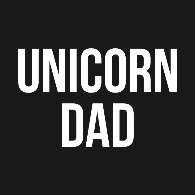 Unicorn dad funny t-shirt by RedYolk