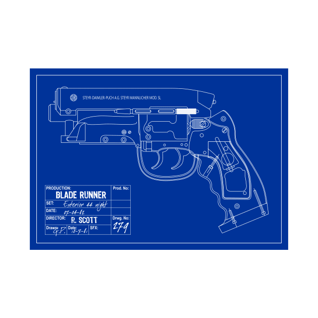 Blade Runner PKD - Dark Blue by Blade Runner Thoughts