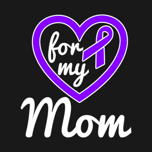 Hodgkins Lymphoma Mom Cancer Awareness T-Shirt