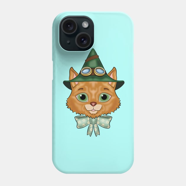 Technomancer Kitty Phone Case by LYCA_ ARTS 