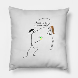 MARRY ME Pillow