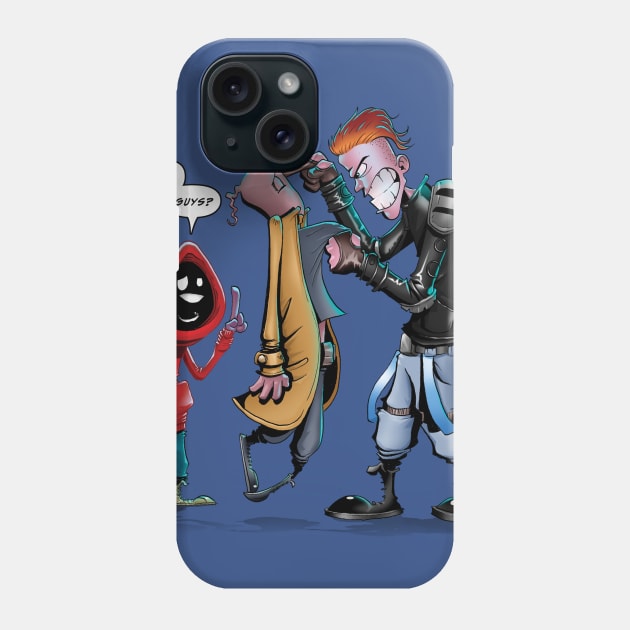 The Middleman Phone Case by TeamAnomalous1