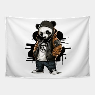 This panda's got mad skills on the dance floor Tapestry