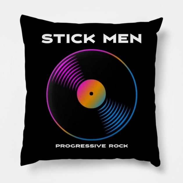 Stick Men Pillow by Rejfu Store