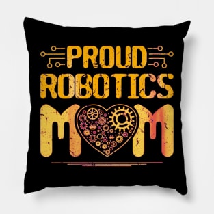 Proud robotics mom Pillow