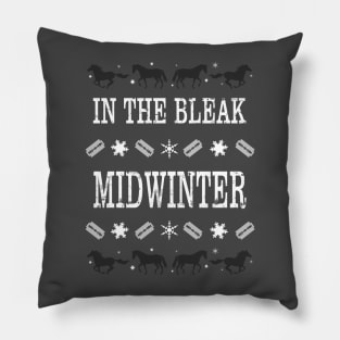 In the Bleak Midwinter (Peaky Blinders Christmas Shirt) Pillow