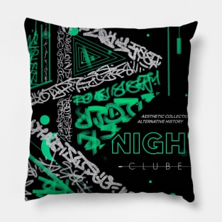 R graffiti Pillow