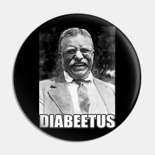 Diabeetus // Brimley Vintage Pin