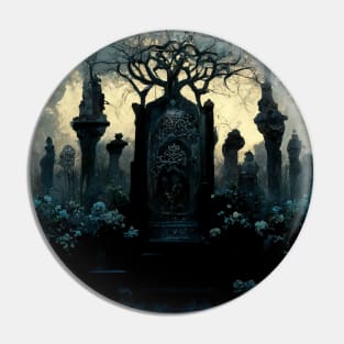 overgrown grave Pin