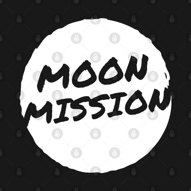 Moon Mission Artwork by Trader Shirts