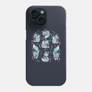 Winter Foxes Phone Case