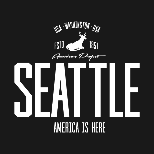 USA, America, Seattle, Washington by NEFT PROJECT