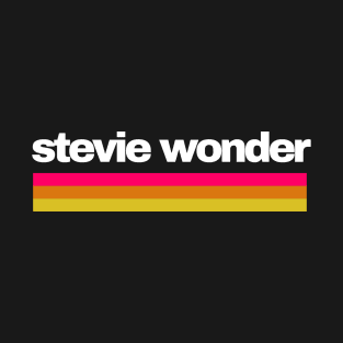 stevie wonder 80s line T-Shirt