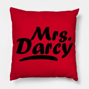 Mrs Darcy Pride and Prejudice Fan Pillow