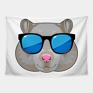 Hamster with Sunglasses Tapestry