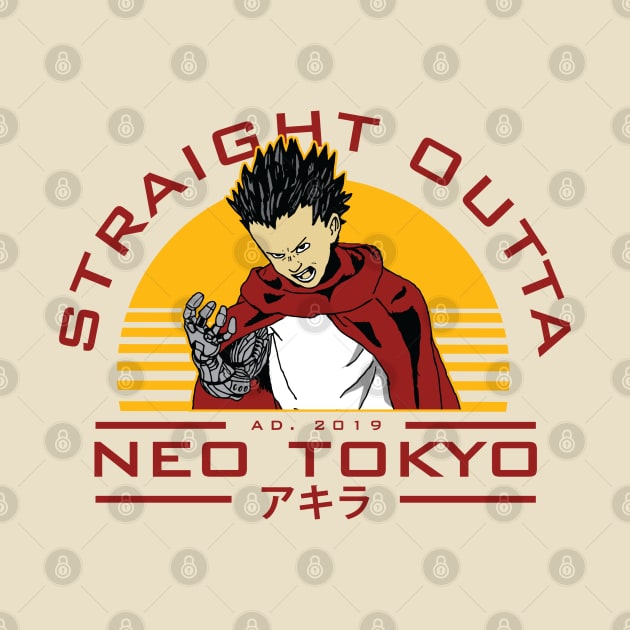 Straight Outta Neo Tokyo by BackintheDayShirts