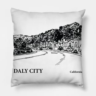 Daly City California Pillow