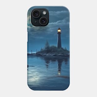 Lighthouse Seacoast Serene Landscape Phone Case