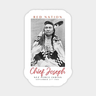 Red Nation Collection Chief Joseph Magnet