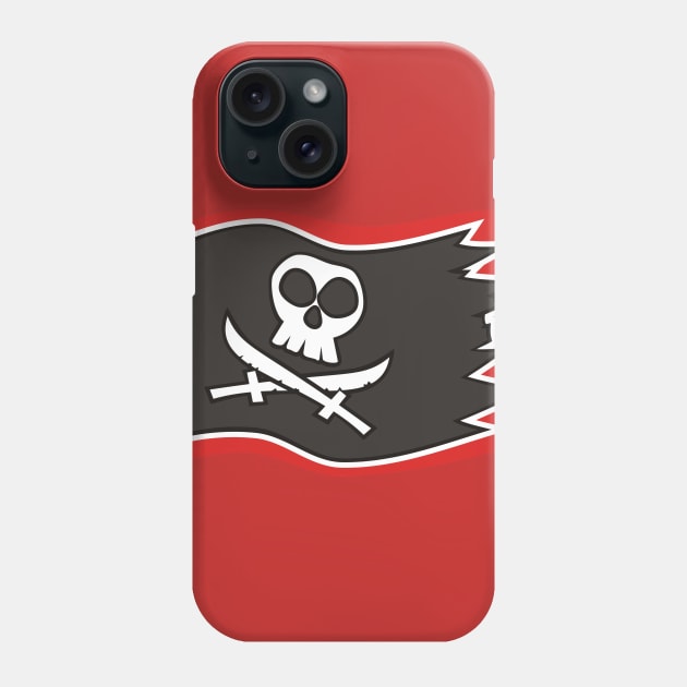 Pirate Flag Phone Case by MBK