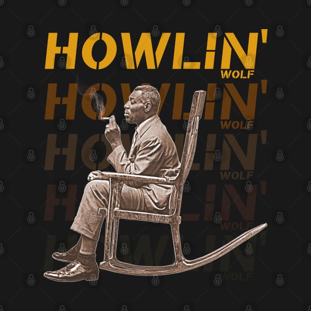 Howlin' Wolf Soul Man Rockin' Chair FanArt by darklordpug