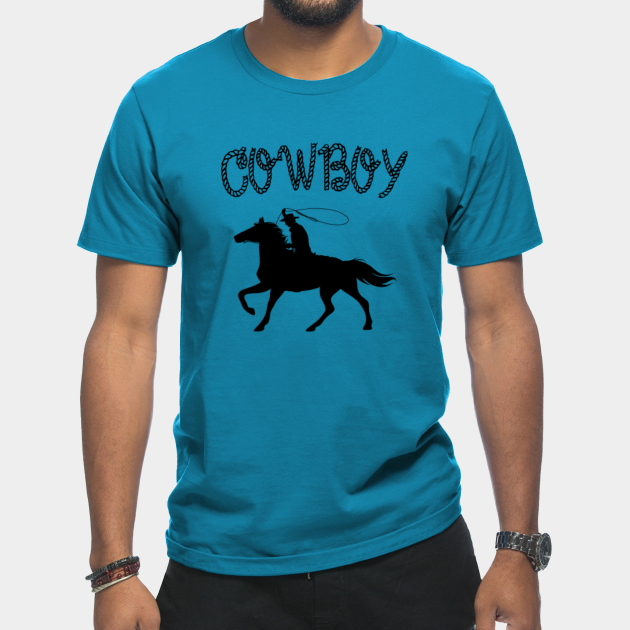 Discover Cowboys on the horse - Cowboy - T-Shirt