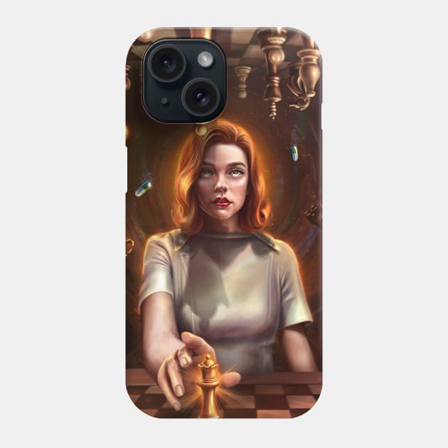 The queen's gambit Phone Case by mayyaflowers