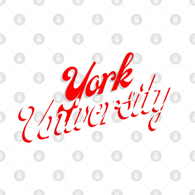 York University by stickersbyjori