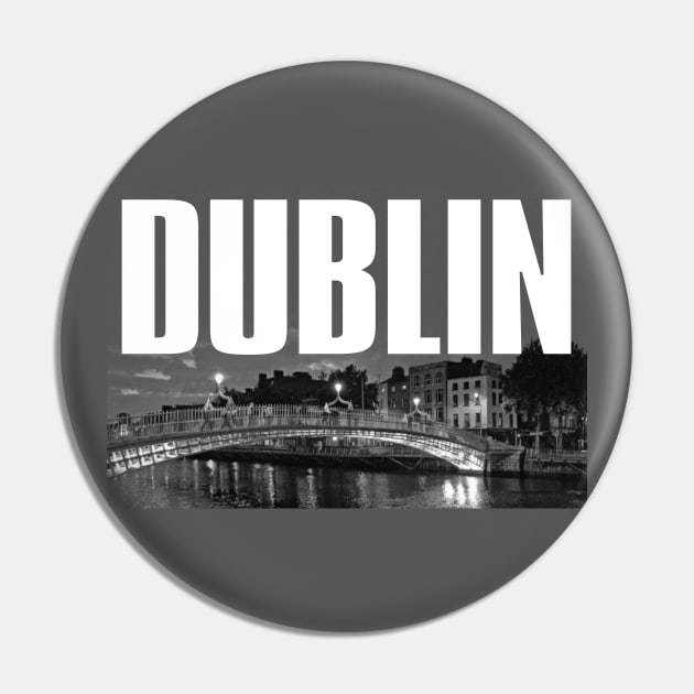 Dublin Cityscape Pin by PLAYDIGITAL2020