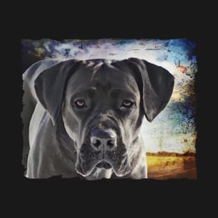 Cane Corso Dog With Floppy Ears T-Shirt