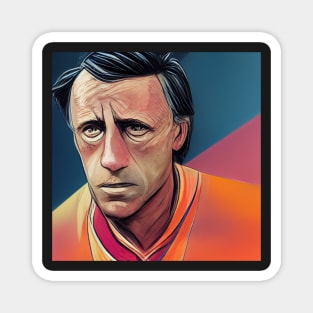 Johan Cruyff | Comics style Magnet