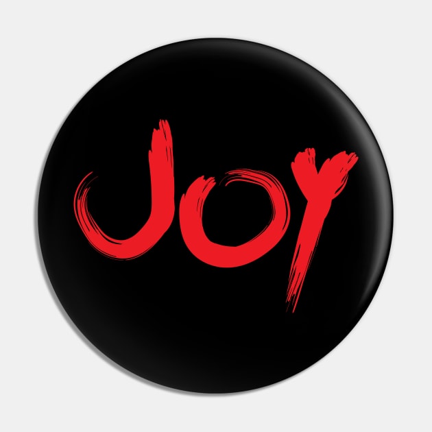 Joy (red) Pin by tuamtium