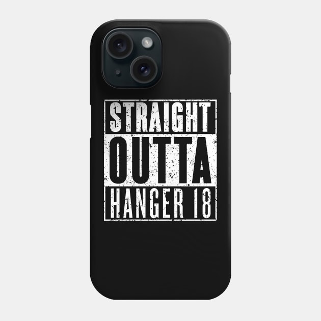 Straight Outta Hanger 18 - Gritty Phone Case by Roufxis