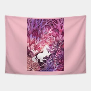 Fairytail Unicorn Art Tapestry